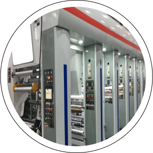 Rotogravure printing Machine films and foils
